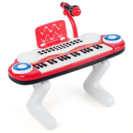 7€44 sur Instruments De Musiques Jouets Piano Clavier Xylophone 2 En 1 Pour  Enfants Rouge MK1 - Instruments de musiques - Achat & prix