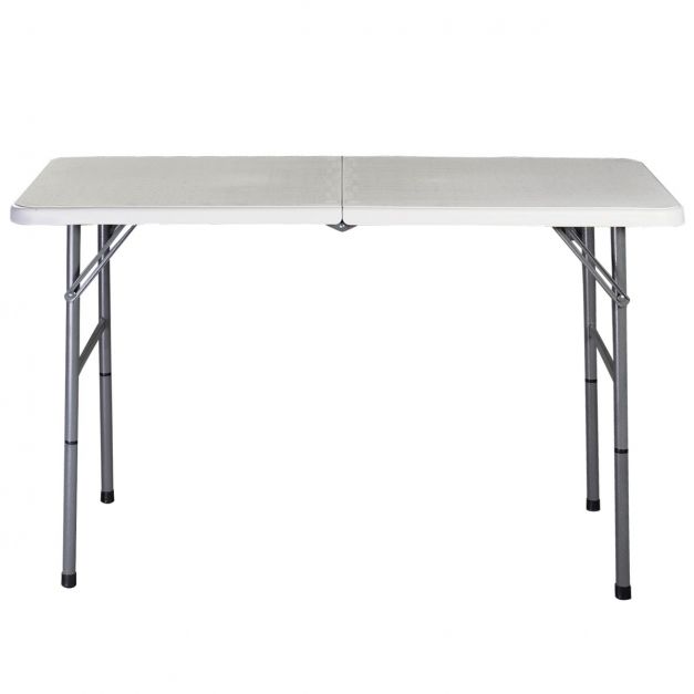 Table pliante rectangulaire 122cm / 4 personnes - Table pliante