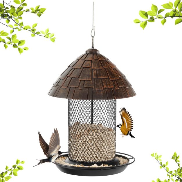 2023 Nouvelle mangeoire à oiseaux pour accrochage extérieur, mangeoire à  colibris 32 ports, parfaite pour la décoration de jardin et les amateurs  d'oiseaux