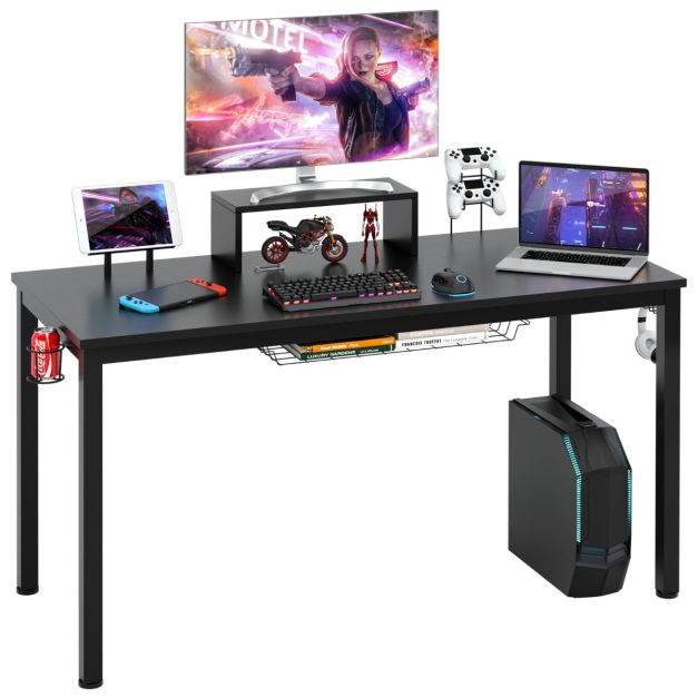 Bureau informatique style industriel bureau gaming table pour