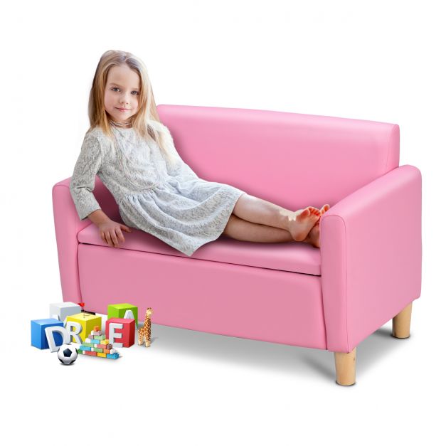 Canapé pour Enfant avec 2 Places 94 x 43 x 57 CM de Style