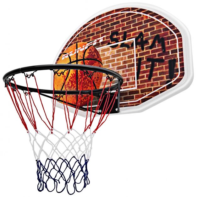 Panneau de basket mural, jeux exterieurs et sports
