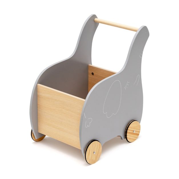 Chariot de courses à roues flexibles pour enfants, poignées