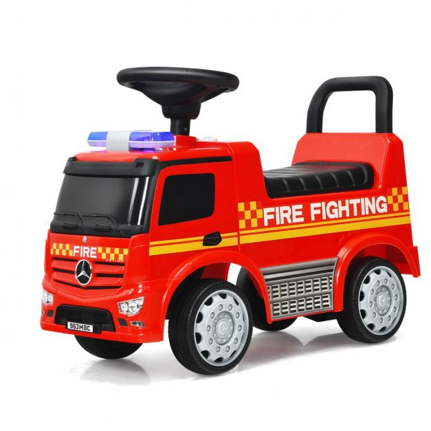 Jouet voiture 12 V pour camion de pompiers électriques pour