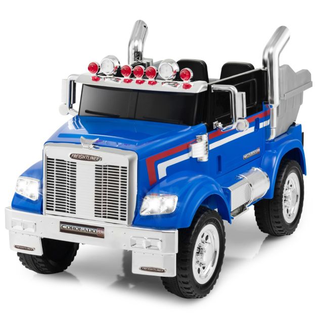 Camion Poubelle Électrique Enfants 12 V avec Accessoires de