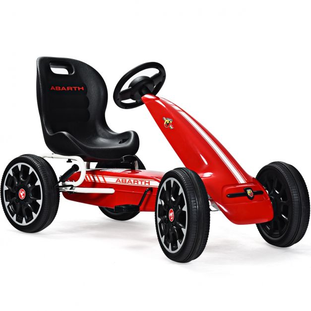 Tracteur à pédales Go Kart pour enfants - Rouge au meilleur prix